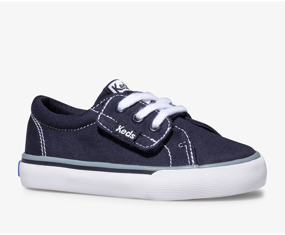 Keds Kids Sneakers Navy - Jump Kick Jr. Canvas - 826IMHPYF